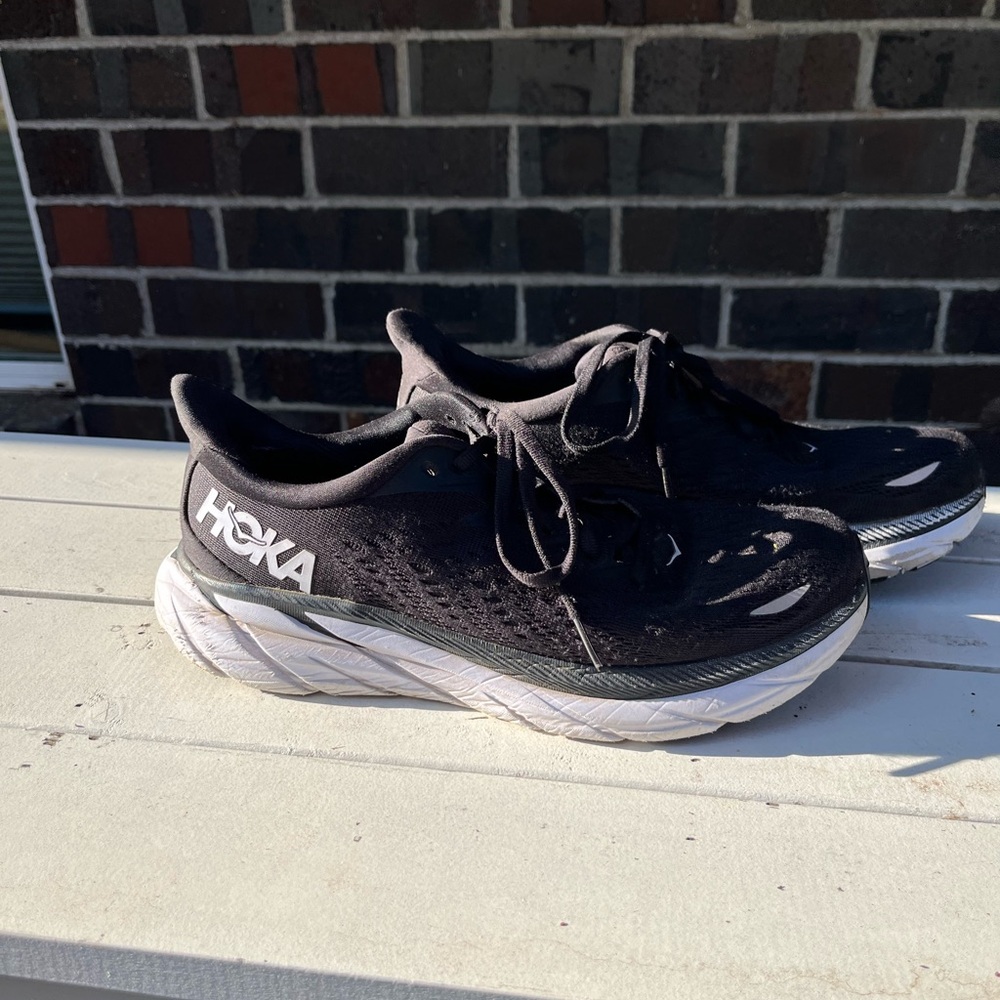 Hoka One One Black Clifton Running Shoes Women’s Size 8.5 - Picture 14 of 14